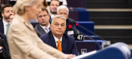 Viktor Orbán vor dem Europaparlament: Herzlich unwillkommen