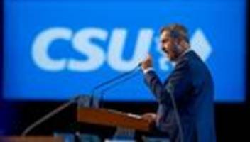 csu-parteitag: zahlenfauxpas: söder will mit csu bundestagswahl 2021 rocken