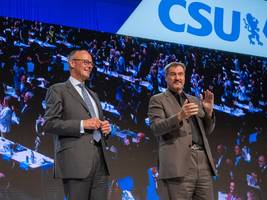 CSU-Parteitag: Das war Spitze für Merz