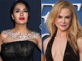 Rätselhaftes Video: Haben Salma Hayek und Nicole Kidman Stress miteinander?