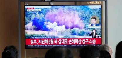 Nordkorea sprengt führende Verbindungsstraße nach Südkorea