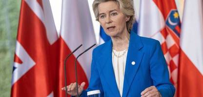 Urusla von der Leyen will Notfallpläne für Nahost-Vertriebene erarbeiten