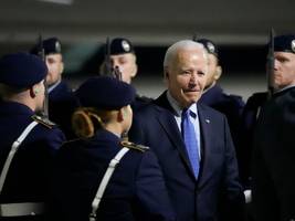 Joe Biden in Berlin: Speeddating mit schwerem Gepäck