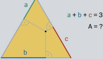 Rätsel der Woche: Dreiecksfläche gesucht