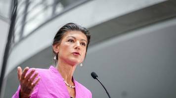 Sondierungen: Wagenknecht verlangt von Thüringer CDU Distanzierung von Merz