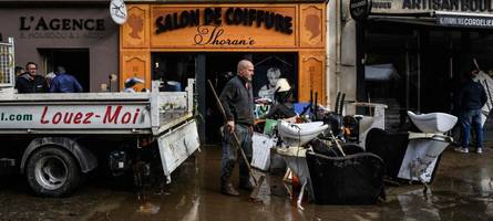 Heftige Unwetter führen zu Überschwemmungen in Frankreich und Italien