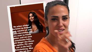 "bald spreche ich!" - "promi big brother": elena miras schickt wütende nachricht während finale