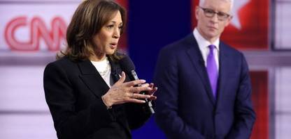 Wahlkampf in den USA: Kamala Harris hält Donald Trump für einen Faschisten