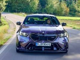 Immerhin V8, wenn auch Hybrid: BMW M5 im Fahrbericht - schwerer Brocken ist verdammt schnell