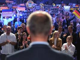 Deutschlandtag der Jungen Union: Merz wird gefeiert wie ein Rockstar