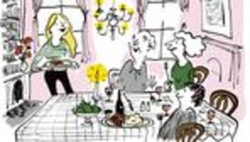 kochen für gäste: fröhlich und feierlich