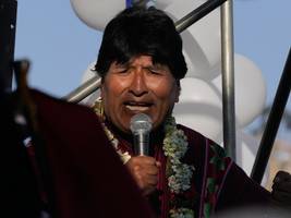 südamerika: mutmaßliches attentat auf boliviens ex-präsident morales