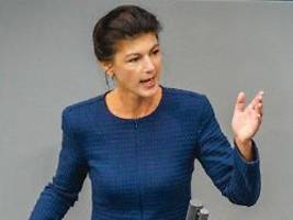 Kompromisse bei Friedensformel: Wagenknecht beurteilt Einigung in Thüringen als Fehler