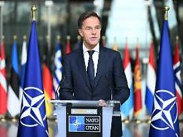 Kreml brauche ausländische Hilfe: NATO-Chef Rutte: Russland opfert 600.000 russische Soldaten