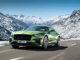 starker stromer im fahrbericht: bentley continental gt - begeistert er auch ohne zwölfzylinder?