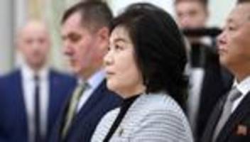 Ukraine-Krieg: Nordkoreanische Außenministerin reist nach Russland