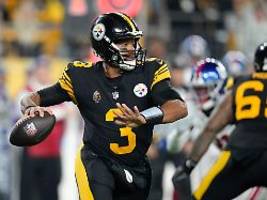 Giants ohne Chance: Steelers nutzen Patzer dank 73-Yard-Touchdown