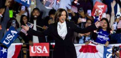 US-Wahlkampfabschluss: Kamala Harris warnt in ihrer Abschlussrede vor Spaltung und setzt auf Einheit