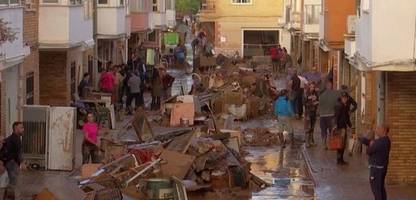 Spanien: Menschen suchen nach Flutkatastrophe nach Vermissten - »Immerhin sind wir am Leben«