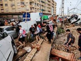 Noch viele Vermisste: Zahl der Todesopfer in Spanien steigt auf über 200