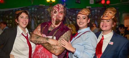 Halloween im Flannigan's Post: Die besten Bilder von der Party