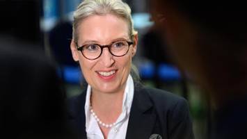 alice weidel bestreitet wissen um nazi-karriere ihres großvaters