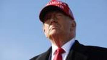 us-wahlkampf: donald trump sagt, er hätte das weiße haus nicht verlassen sollen