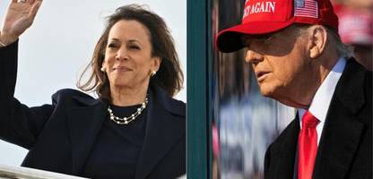 us-wahlkampf: donald trump fabuliert über wahlbetrug, kamala harris umgarnt arabischstämmige wähler