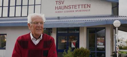 Mister TSV Haunstetten wird 95 - Albert Loderer feiert Geburtstag