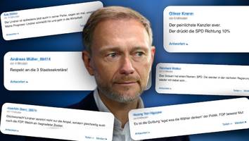 Kommentare zum Ampel-Aus - Scholz entlässt Lindner: Unsere User haben eine klare Meinung dazu