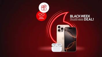 Black Week Business-Deal - Gratis AirPods Pro 2 bei Neuvertrag: Jetzt iPhone 16 Pro sichern!