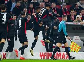 VfB vom Himmel in die Hölle: Eintracht führt nach 86 Minuten 3:0, dann wird es dramatisch