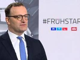 CDU/CSU-Vize im ntv Frühstart: Jens Spahn: Olaf Scholz hat fertig