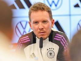 Ein letztes Mal Kompromisse: Nagelsmann wandert auf schmalem Grat mit DFB-Team