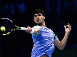 Herber Rückschlag bei ATP Finals: Angeschlagener Alcaraz gibt Erklärung für sein Tennis-Debakel