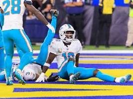 dolphins melden sich zurück: tyreek hill beendet gruselige serie