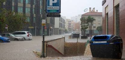 Spanien: Tausende Menschen um Málaga vor drohenden Unwettern evakuiert