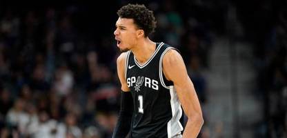 nba-basketball: victor wembanyama mit 50 punkten zu neuer bestmarke, gregg popovich erleidet schlaganfall
