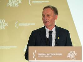 BVB-Boss erhält Leo-Baeck-Preis vom Zentralrat der Juden: Die größte Ehre, die sich Hans-Joachim Watzke vorstellen kann