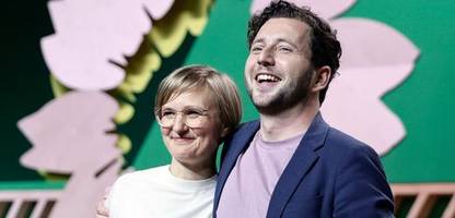 Grüne: Franziska Brantner und Felix Banaszak bei Parteitag als neue Vorsitzende gewählt