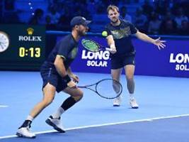 Krawietz/Pütz gewinnen Finals: Triumph im Krimi: Deutsches Duo krönt sein Tennis-Märchen