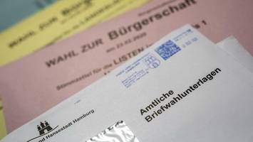 bürgerschaftswahl hamburg: so funktioniert die briefwahl ab januar