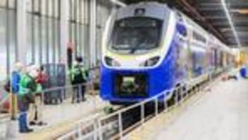 zugverkehr: alstom-züge für nordwesten verzögern sich erneut