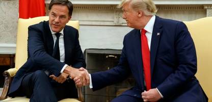 Nato: Nato-Chef Mark Rutte besucht offenbar Donald Trump in Florida