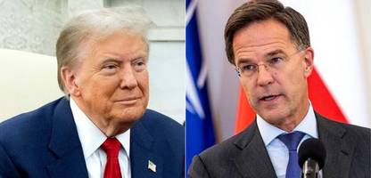 USA – Nato: Mark Rutte sprach mit Donald Trump über »globale Sicherheitsprobleme«