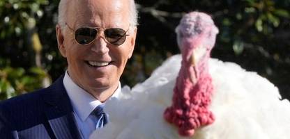 thanksgiving: joe biden begnadigt »peach« und »blossom«