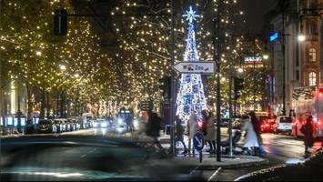 weihnachtsbeleuchtung am kudamm wächst um weitere 450 meter