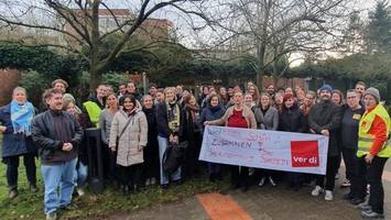 schön klinik: 80 beschäftigte legen erneut die arbeit nieder