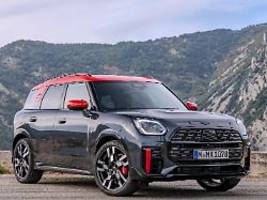 Gar nicht so mini: Mini Countryman JCW - Fahrt mit starker Verbrenner-Version