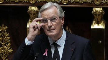 haushaltsstreit: ministerpräsident michel barnier droht der sturz durch ein misstrauensvotum